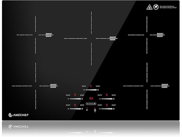 Amzchef inductiekookplaat (80 cm) - afbeelding 1 van  8
