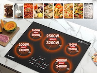 Amzchef inductiekookplaat (80 cm) - afbeelding 8 van  8