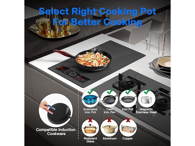 Amzchef inductiekookplaat - afbeelding 2 van  7