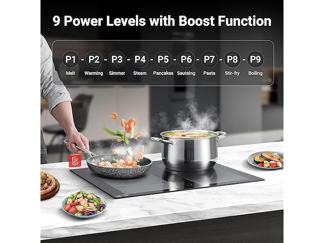 Amzchef inductiekookplaat - afbeelding 2 van  8