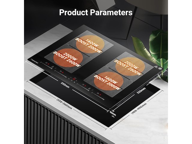 Amzchef inductiekookplaat - afbeelding 8 van  8