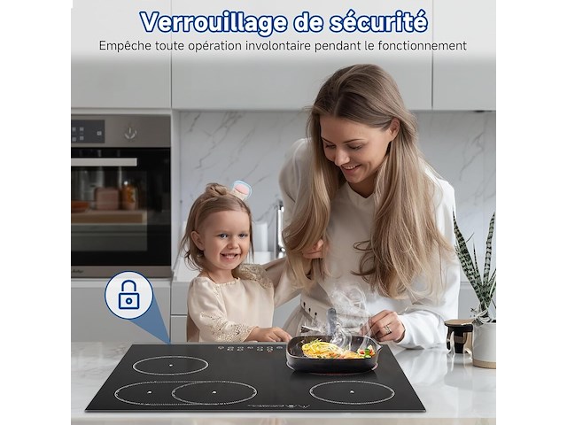 Amzchef keramische kookplaat (4 zones) - afbeelding 3 van  7