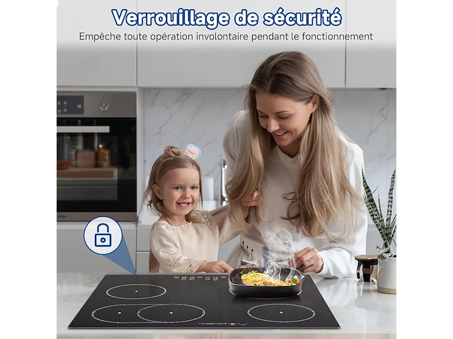 Amzchef keramische kookplaat (4 zones) - afbeelding 3 van  7