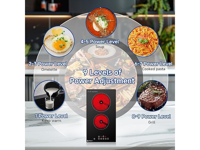 Amzchef keramische kookplaat - afbeelding 5 van  6