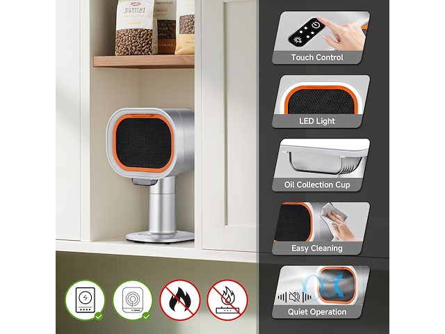 Amzchef mobiele afzuigkap - afbeelding 5 van  6