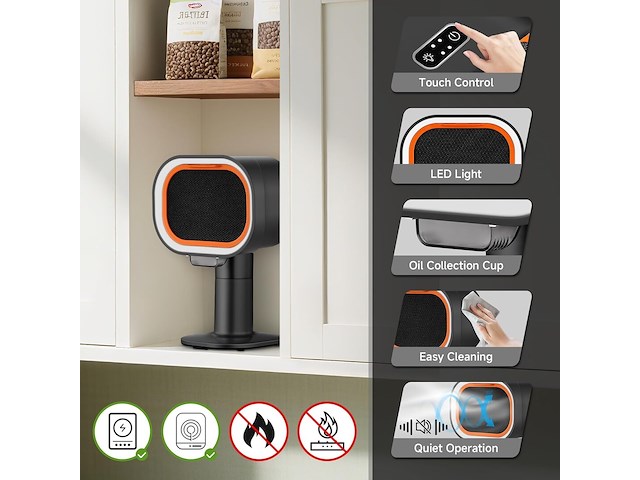 Amzchef mobiele afzuigkap - afbeelding 6 van  6