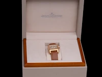 An 18ct rose gold and diamond jaeger-lecoultre reverso squadra, ref. 234.2.46 - afbeelding 12 van  12