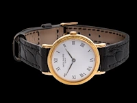 An 18ct yellow gold patek philippe calatrava ladies wristwatch - afbeelding 6 van  11