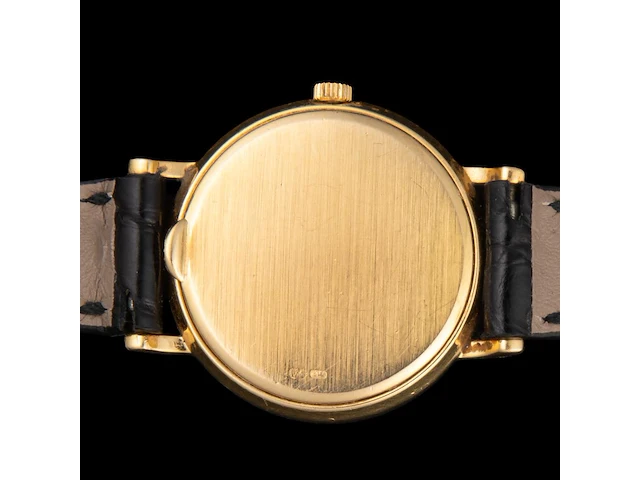 An 18ct yellow gold patek philippe calatrava ladies wristwatch - afbeelding 10 van  11