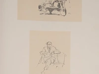 An art folder containing 38 graphic works after ljubomir ljuba ivanovic (1882-1945), 1952 - afbeelding 5 van  17