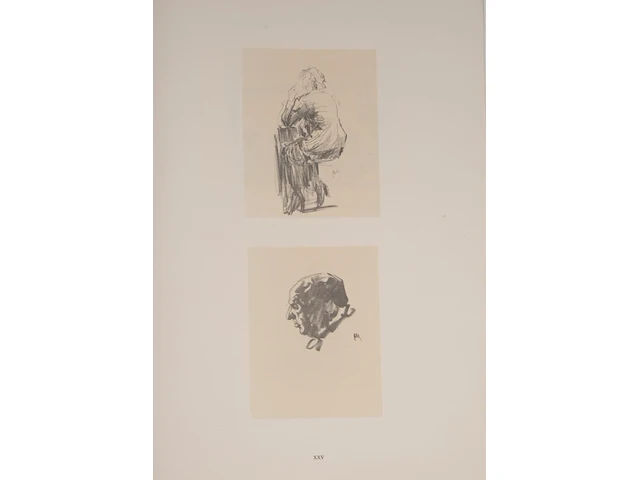 An art folder containing 38 graphic works after ljubomir ljuba ivanovic (1882-1945), 1952 - afbeelding 6 van  17