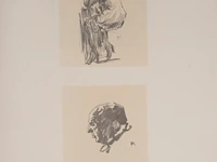 An art folder containing 38 graphic works after ljubomir ljuba ivanovic (1882-1945), 1952 - afbeelding 6 van  17