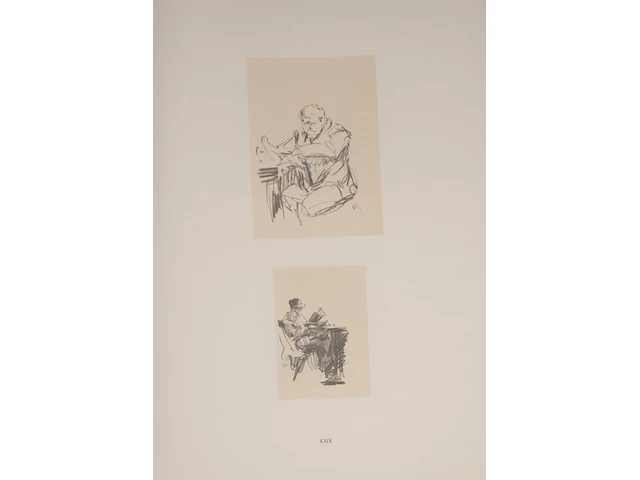 An art folder containing 38 graphic works after ljubomir ljuba ivanovic (1882-1945), 1952 - afbeelding 8 van  17