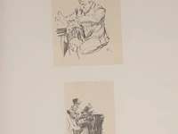 An art folder containing 38 graphic works after ljubomir ljuba ivanovic (1882-1945), 1952 - afbeelding 8 van  17