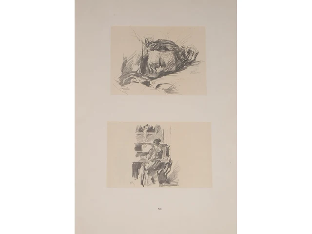 An art folder containing 38 graphic works after ljubomir ljuba ivanovic (1882-1945), 1952 - afbeelding 16 van  17