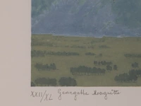 An art folder 'la philosophie et la peinture' containing 7 lithographs by rené magritte (1898-1967), edition by marcel paquet (1979-80), h.c., n° 22/40 folio size: 73.5 x 52.5 cm. (28.94 x 20.67 in.) - afbeelding 3 van  19