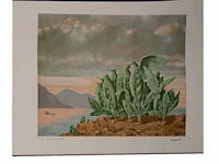 An art folder 'la philosophie et la peinture' containing 7 lithographs by rené magritte (1898-1967), edition by marcel paquet (1979-80), h.c., n° 22/40 folio size: 73.5 x 52.5 cm. (28.94 x 20.67 in.) - afbeelding 8 van  19