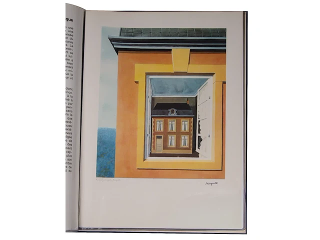 An art folder 'la philosophie et la peinture' containing 7 lithographs by rené magritte (1898-1967), edition by marcel paquet (1979-80), h.c., n° 22/40 folio size: 73.5 x 52.5 cm. (28.94 x 20.67 in.) - afbeelding 18 van  19
