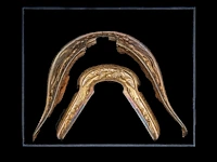 An assembled group of chinese repoussé gilt silver saddle ornaments, liao dynasty (907 - 1125) - afbeelding 19 van  28