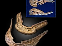 An assembled group of chinese repoussé gilt silver saddle ornaments, liao dynasty (907 - 1125) - afbeelding 12 van  28