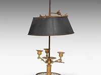 An empire gilt bronze bouillotte lamp, ca. 1810 58 cm. (22.82 in.) - afbeelding 2 van  5