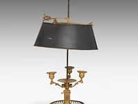 An empire gilt bronze bouillotte lamp, ca. 1810 58 cm. (22.82 in.) - afbeelding 4 van  5