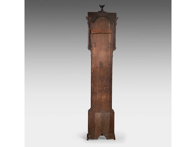 An english georgian mahogany longcase clock by william parkinson (1739-1799), lancaster, late 18thc, h 242 cm - afbeelding 3 van  7