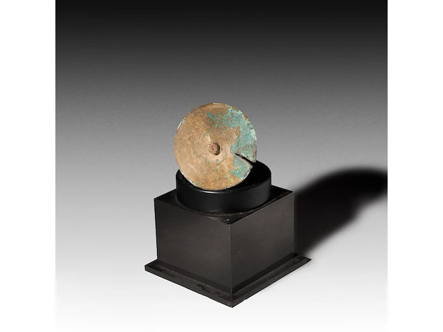 An exceptional antique bronze khmer deflorator, 15/16thc, cambodia 11 cm. (4.33 in.) - afbeelding 3 van  4