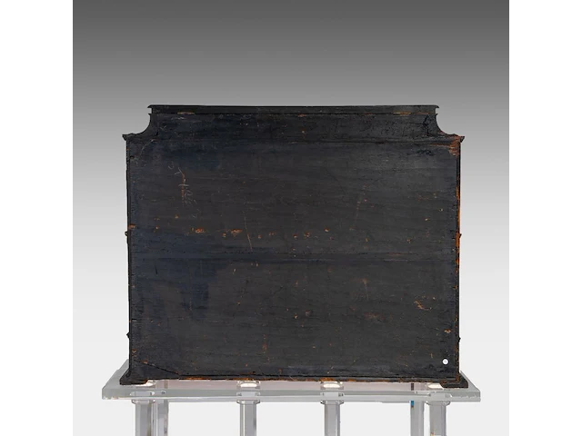 An exceptional antwerp baroque ebony and ebonised cabinet inset with painted copper panels with old testamentic scenes, ca. 1650 77 x 87 x 40 cm. (30.30 x 34 1/4 x 15 3/4 in.), with the plexi stand: 155 cm. (61.02 in.) - afbeelding 4 van  27