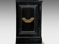 An exceptional antwerp baroque ebony and ebonised cabinet inset with painted copper panels with old testamentic scenes, ca. 1650 77 x 87 x 40 cm. (30.30 x 34 1/4 x 15 3/4 in.), with the plexi stand: 155 cm. (61.02 in.) - afbeelding 5 van  27