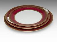 An extensive limoges porcelain service (100 pieces) - afbeelding 3 van  15