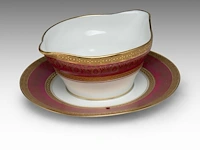 An extensive limoges porcelain service (100 pieces) - afbeelding 4 van  15