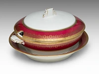 An extensive limoges porcelain service (100 pieces) - afbeelding 6 van  15