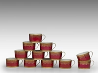 An extensive limoges porcelain service (100 pieces) - afbeelding 10 van  15