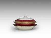 An extensive limoges porcelain service (100 pieces) - afbeelding 11 van  15