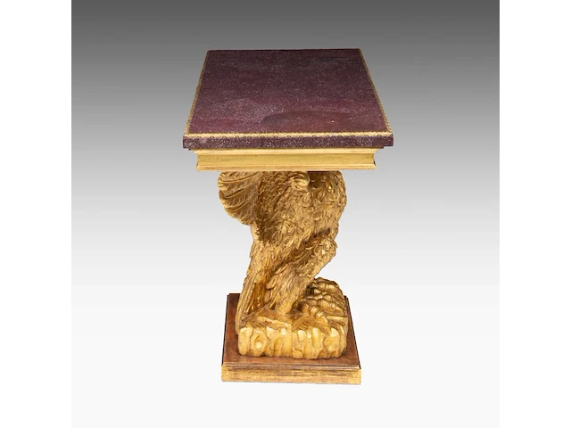 An impressive georgian carved giltwood eagle console table, in the manner of william kent 86 x 113 x 53 cm. (33.85 x 44.49 x 20.87 in.) - afbeelding 4 van  10