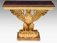 An impressive georgian carved giltwood eagle console table, in the manner of william kent 86 x 113 x 53 cm. (33.85 x 44.49 x 20.87 in.) - afbeelding 7 van  10