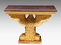 An impressive georgian carved giltwood eagle console table, in the manner of william kent 86 x 113 x 53 cm. (33.85 x 44.49 x 20.87 in.) - afbeelding 10 van  10