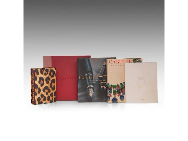 An interesting collection of 9 publications on cartier jewellery - afbeelding 3 van  3