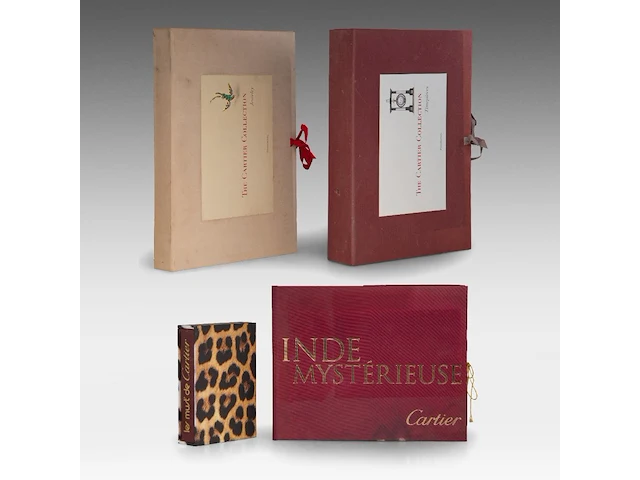 An interesting collection of four publications on cartier jewellery and clocks - afbeelding 4 van  6