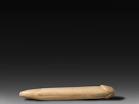 An interesting collection of semi-precious stone and bone phalluses from south east asia, l 22 cm (largest) - afbeelding 2 van  9