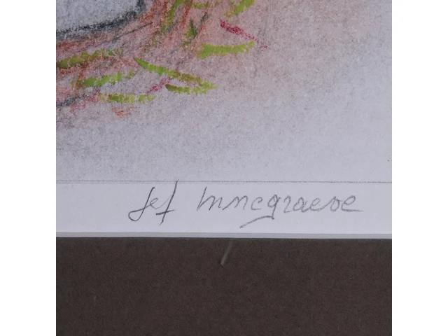 An interesting collection of sketches (6) and etchings (5) by jef innegraeve (1936) - afbeelding 13 van  14