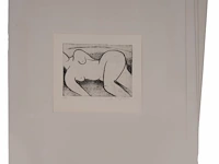 An interesting collection of sketches (6) and etchings (5) by jef innegraeve (1936) - afbeelding 14 van  14