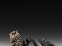 An interesting collection of traditional indonesian folk fertility items - afbeelding 6 van  9
