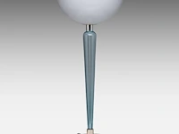 An italian design blown glass 'coppa' table lamp by jeannot cerutti for veart 76.5 cm. (30.12 in.)