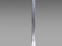 An italian design megaron floor lamp by gianfranco frattini for artimede, 1970s 182 cm. (71.65 in.) - afbeelding 2 van  4