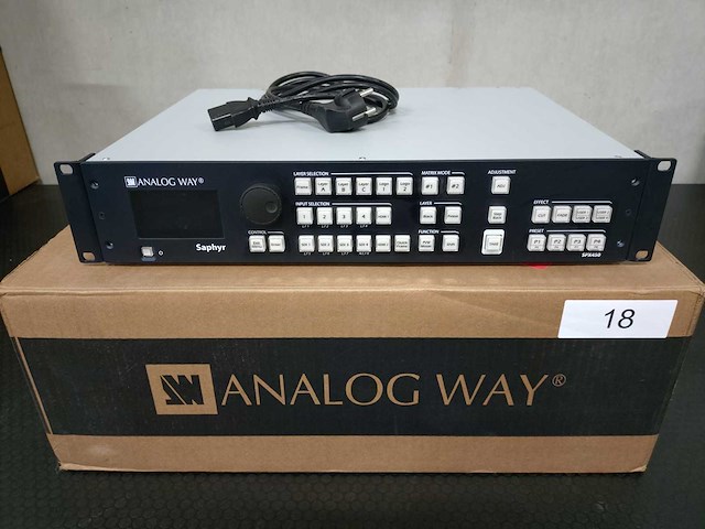 Analog way - spx450 (saphir) - seamless presentation switcher - afbeelding 1 van  5