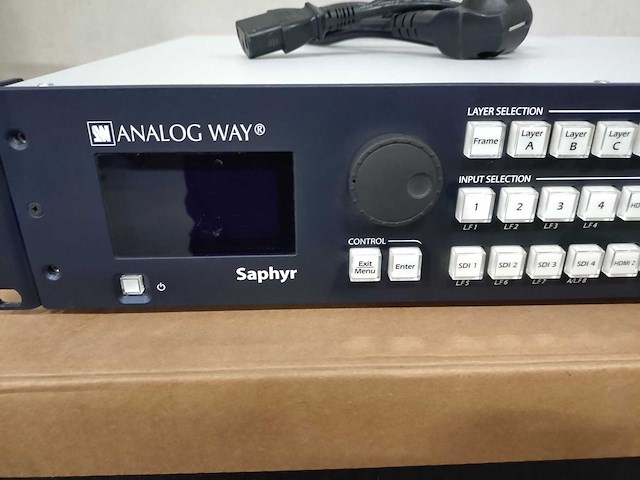 Analog way - spx450 (saphir) - seamless presentation switcher - afbeelding 2 van  5