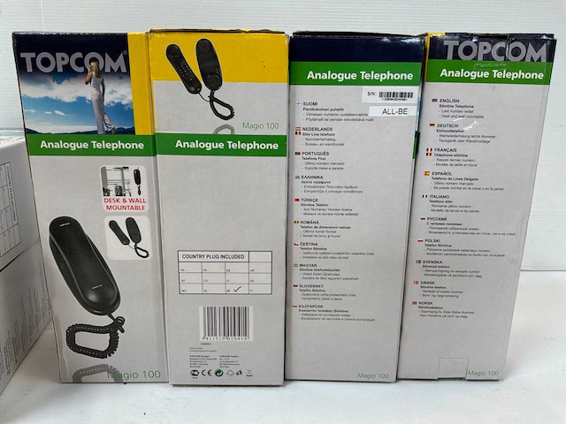 Analoge telefoon (6x) - afbeelding 2 van  4