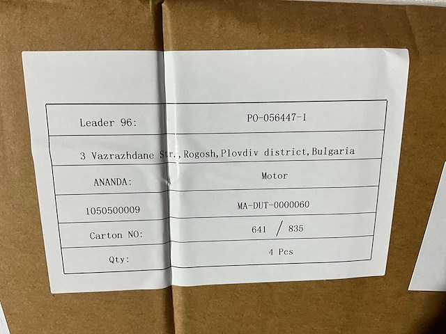 Ananda ma-dut-0000060 ep1020937 partij electrische middenmotoren (30x) - afbeelding 2 van  5